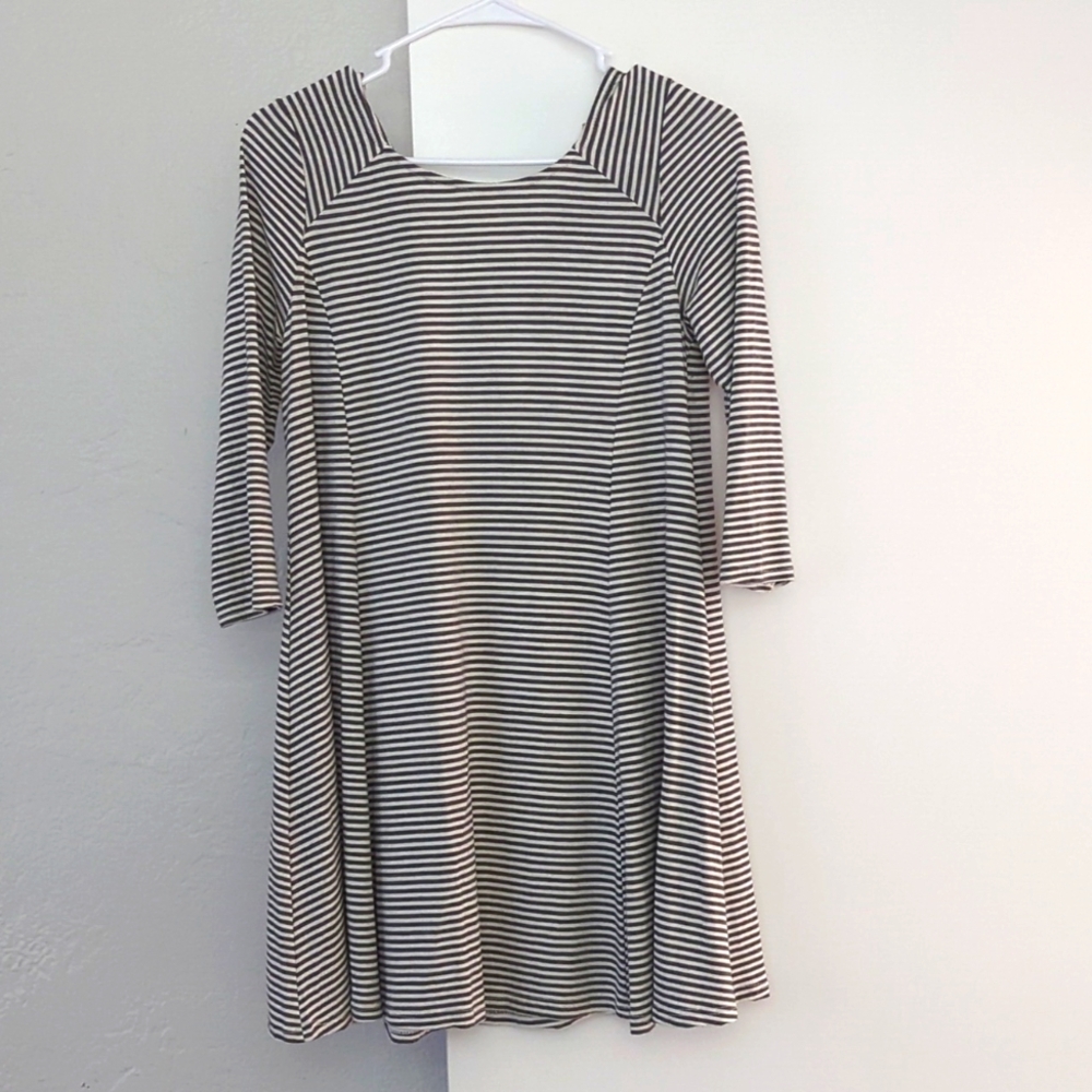 Stripped Babydoll Dress